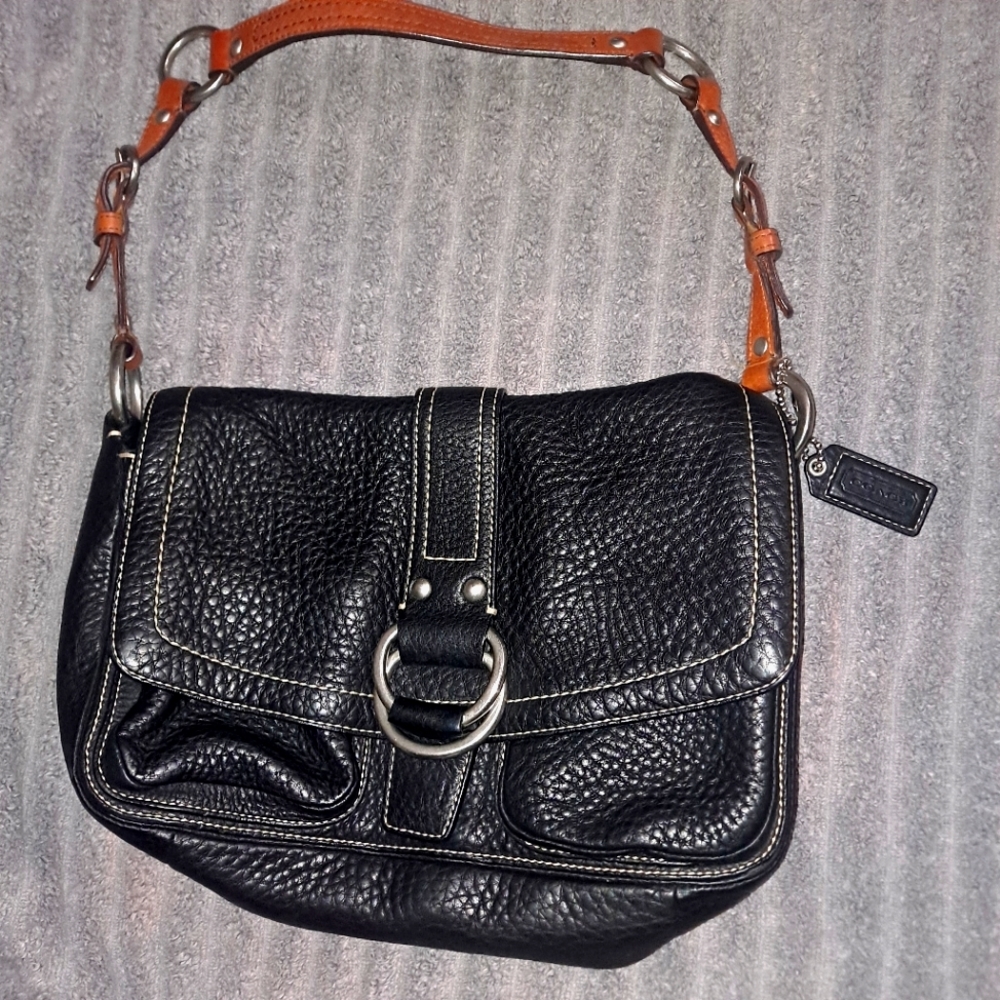 Vintage Coach messenger purse